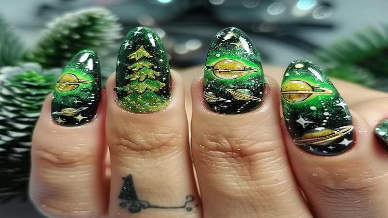 Acrylic:um66km109vq= christmas nails: Festive Ideas for the Holiday Season